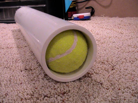 What is the diameter of a tennis ball?